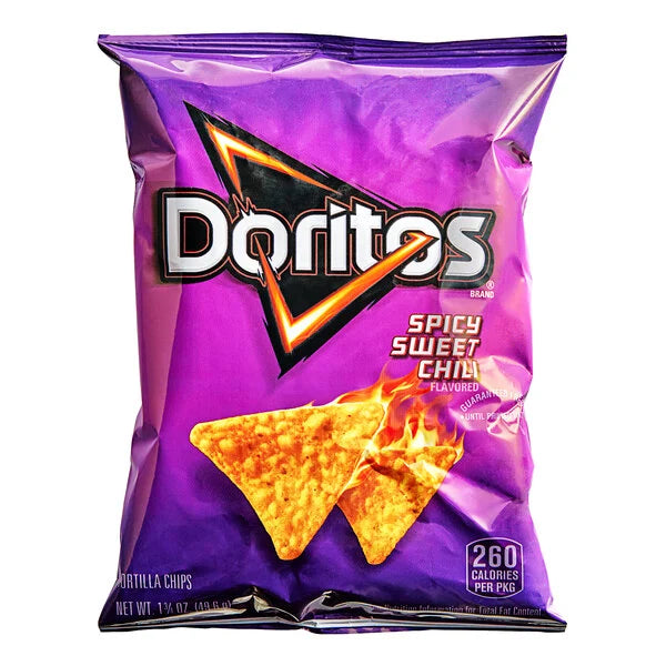 Doritos Spicy Sweet Chili Flavored Tortilla Chips