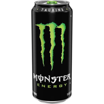 Monster Energy Drink (Green) Original, 16 ounce