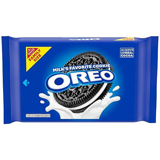 OREO Chocolate Cookies, Family Size, 18.12 oz