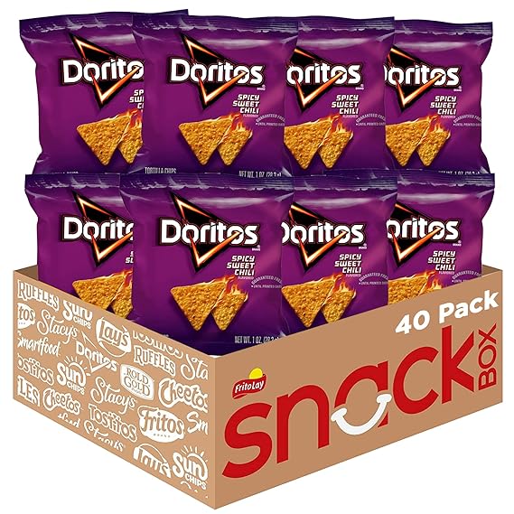 Doritos Spicy Sweet Chili Flavored Tortilla Chips